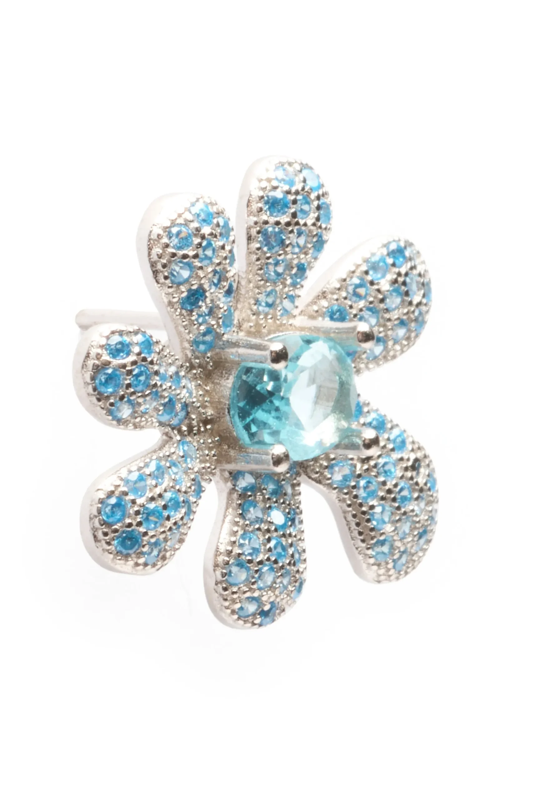 sky_pave_squashed_blossom_earring_1.webp Earrings | Collina Strada SKY PAVE SQUASHED BLOSSOM EARRING