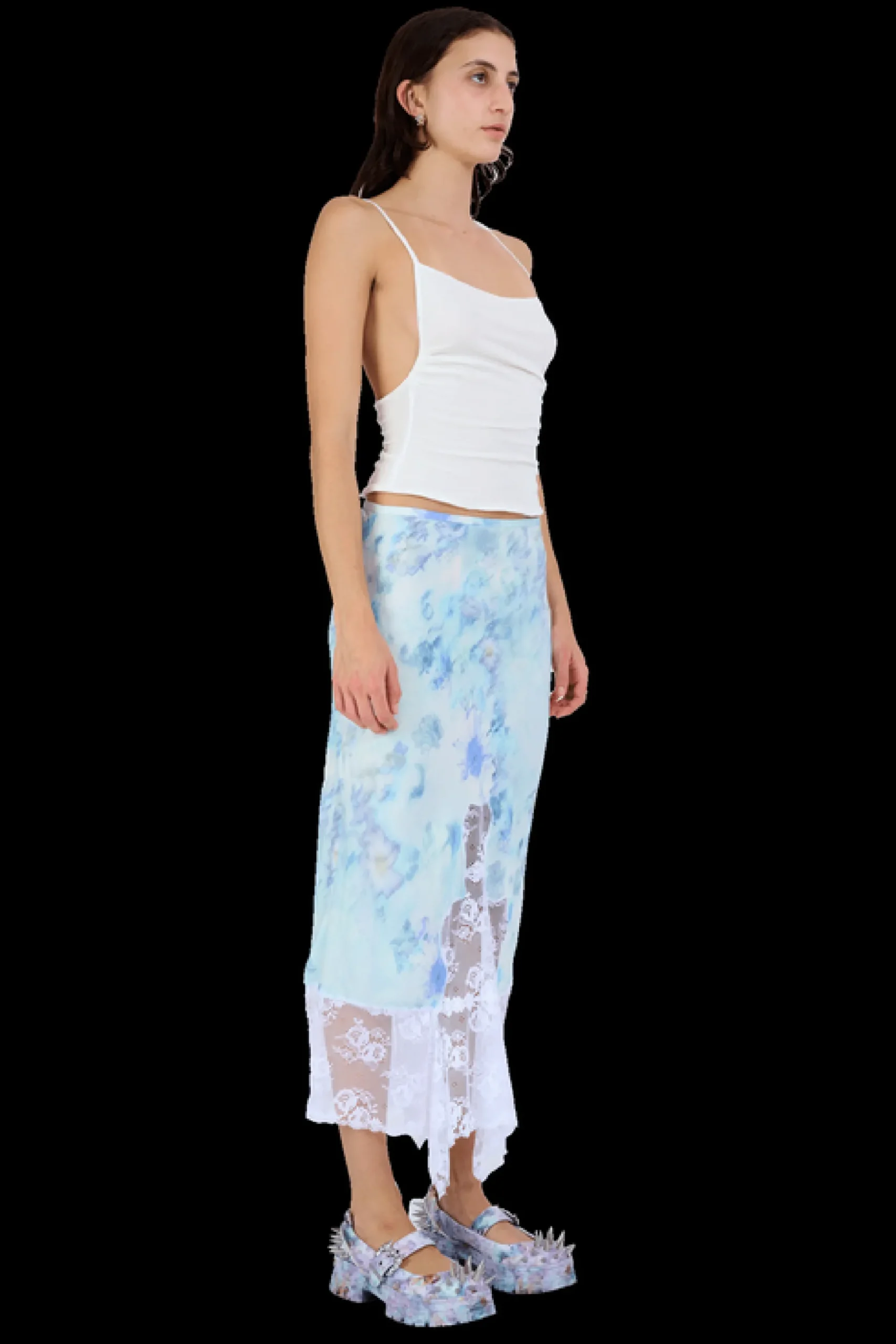 sky_shadow_floral_hiss_skirt_6.webp Skirts | Collina Strada SKY SHADOW FLORAL HISS SKIRT