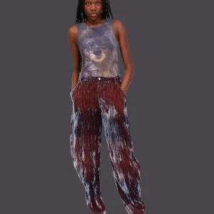 Pants | Collina Strada SMOKEY VELVET GRR PANT
