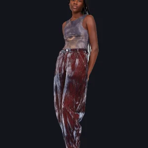 Pants | Collina Strada SMOKEY VELVET GRR PANT