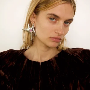 Earrings | Collina Strada SOFT PINK CELESTE EARRING