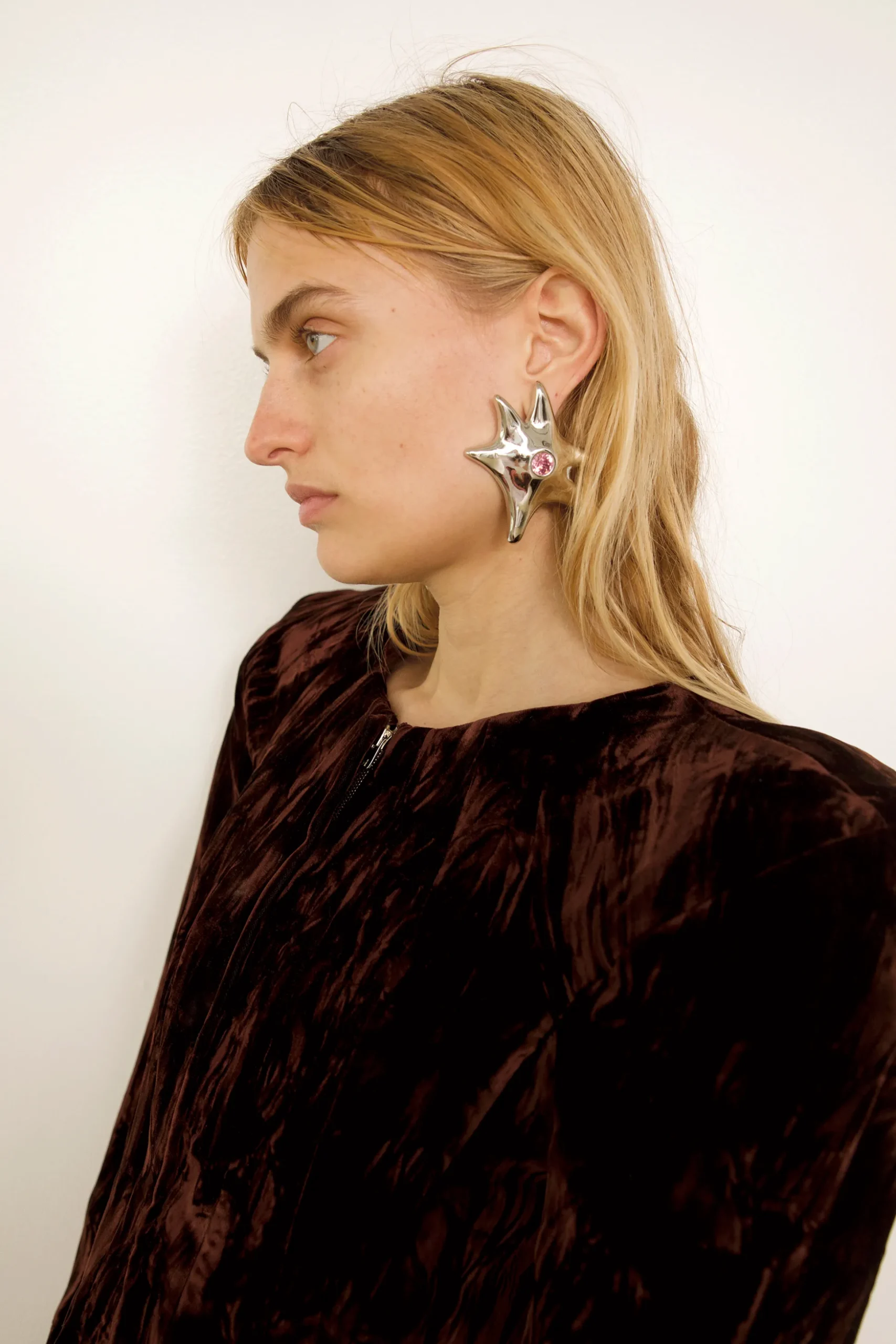 soft_pink_celeste_earring_3.webp Earrings | Collina Strada SOFT PINK CELESTE EARRING