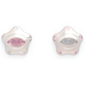 Earrings | Collina Strada SOFT PINK CLEAR STARLET EARRINGS