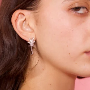 Earrings | Collina Strada SOFT PINK STAR TRAIL EARRINGS