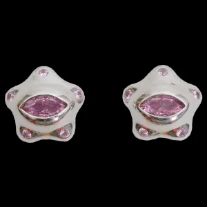 Earrings | Collina Strada SOFT PINK STARLET EARRINGS