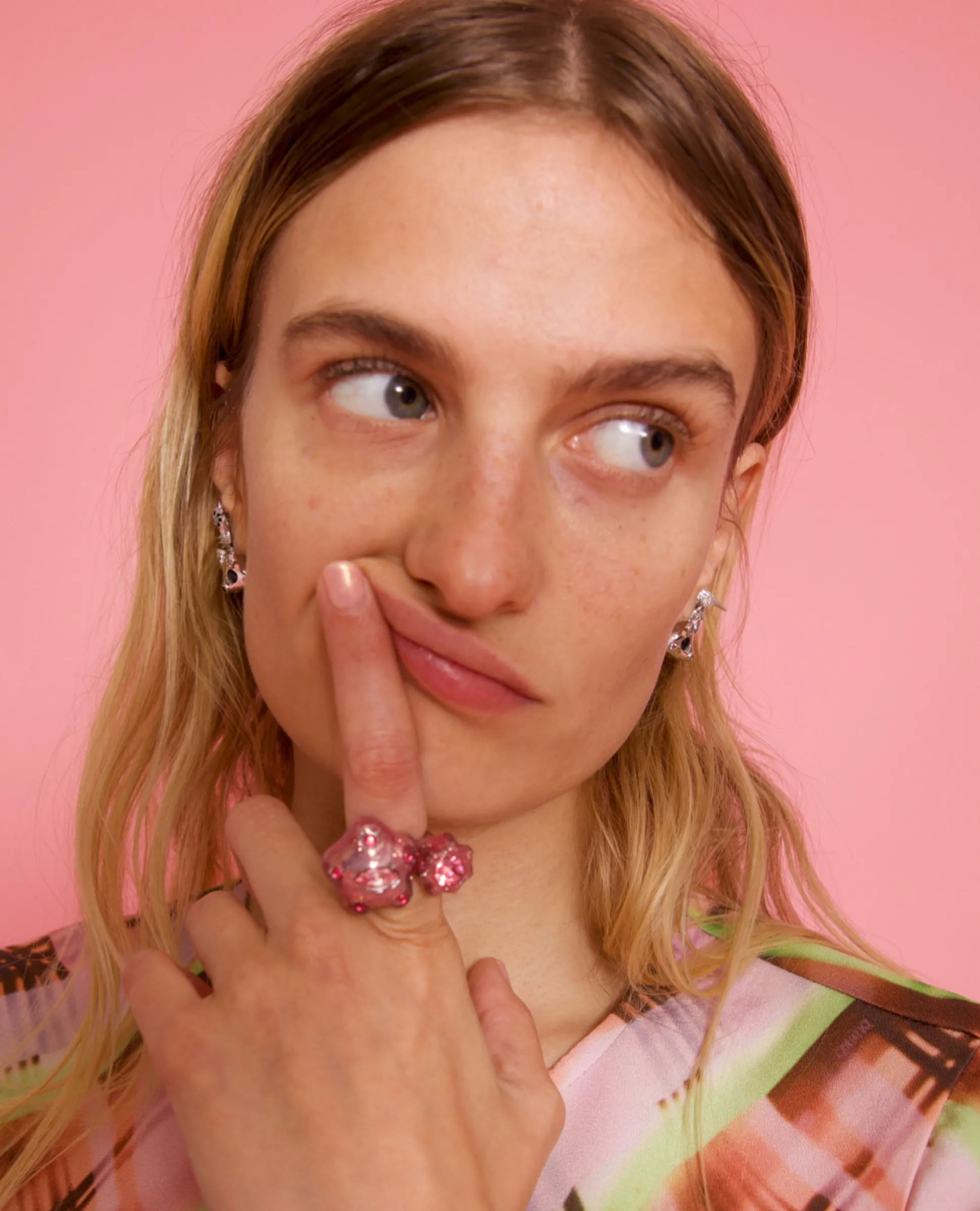 soft_pink_starlet_ring_2.webp Rings | Collina Strada SOFT PINK STARLET RING