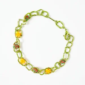 Necklaces | Collina Strada SPIKEEZ CHAIN NECKLACE GREEN