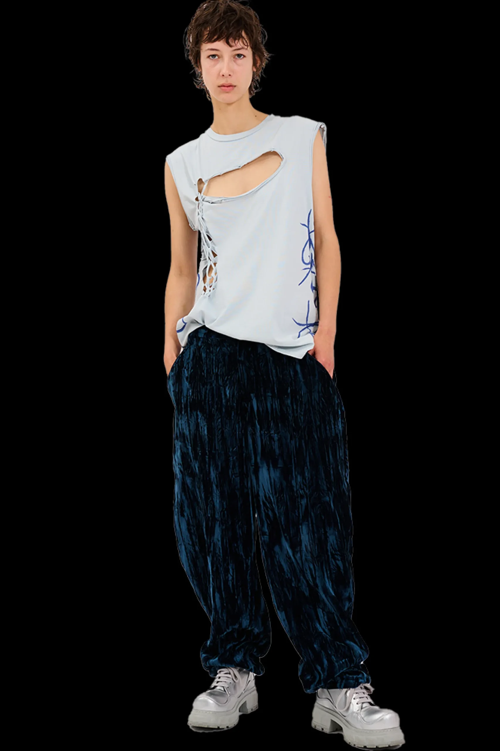 tattoo_blue_nash_tank_1.webp Tops | Collina Strada TATTOO BLUE NASH TANK