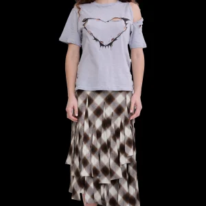 Tops | Collina Strada THUNDER BLUE REMNANT HEART TEE