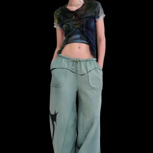Pants | Collina Strada THUNDER BLUE STARDUST XL SWEATPANT