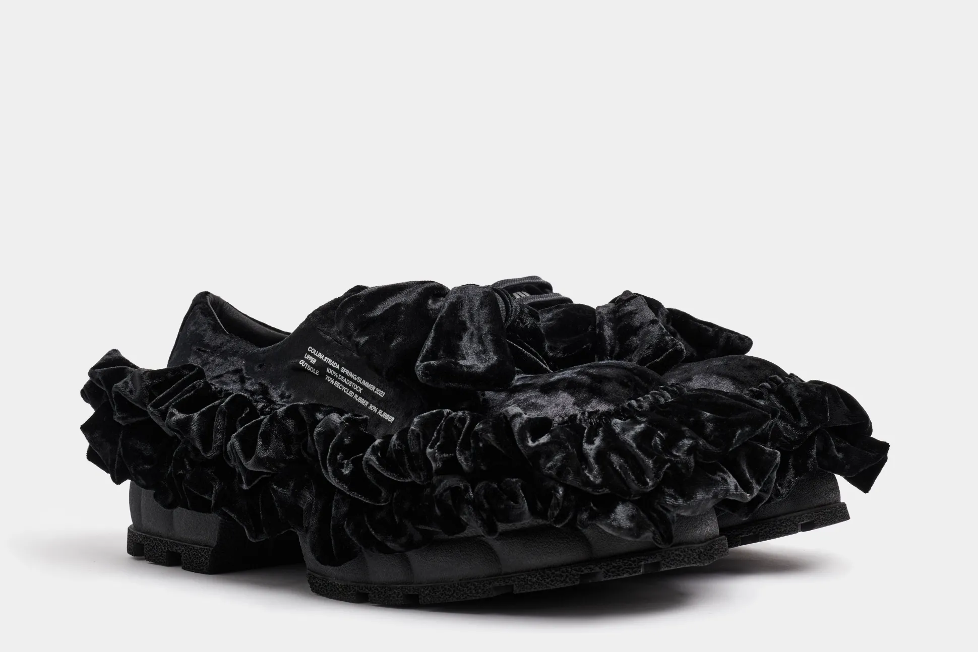 virn_monarch_shoe_black_velvet_1.webp Shoes | Collina Strada Virón MONARCH SHOE BLACK VELVET