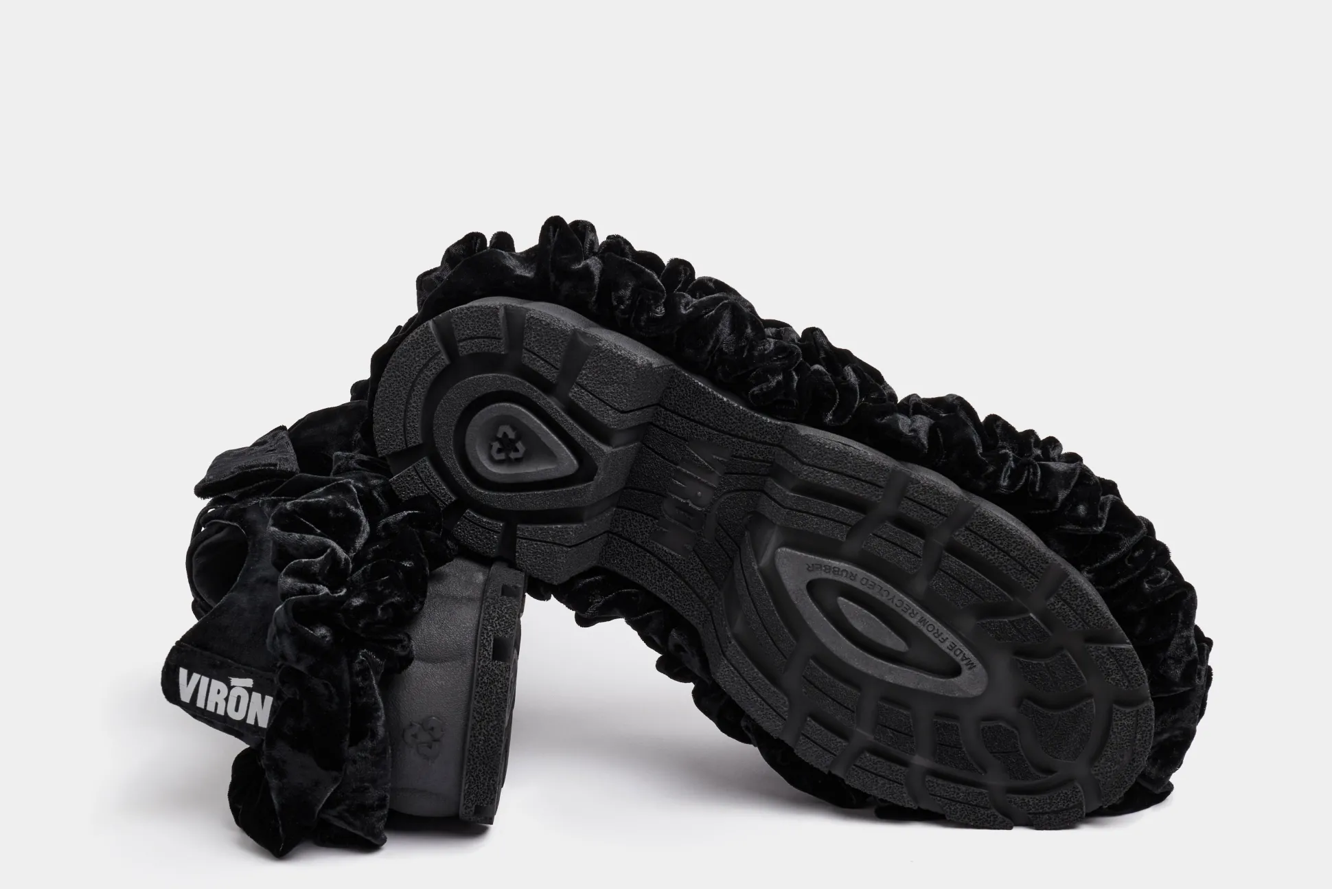 virn_monarch_shoe_black_velvet_4.webp Shoes | Collina Strada Virón MONARCH SHOE BLACK VELVET
