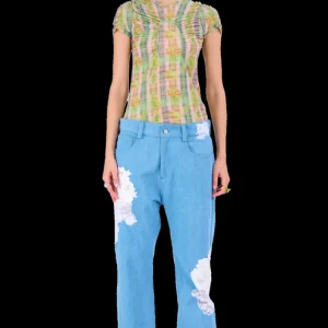 Pants | Collina Strada WHITE LACE MIKAELA JEAN
