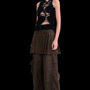 Tops | Collina Strada WORN BLACK CHIRP TANK