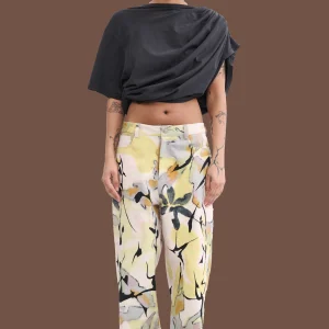 Tops | Collina Strada WORN BLACK EVA DRAPED TEE