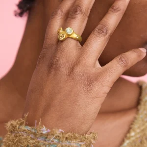 Rings | Collina Strada YELLOW FLORENCE RING
