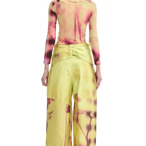 Tops | Collina Strada YELLOW MEADOW PLAID ARC L/S TOP